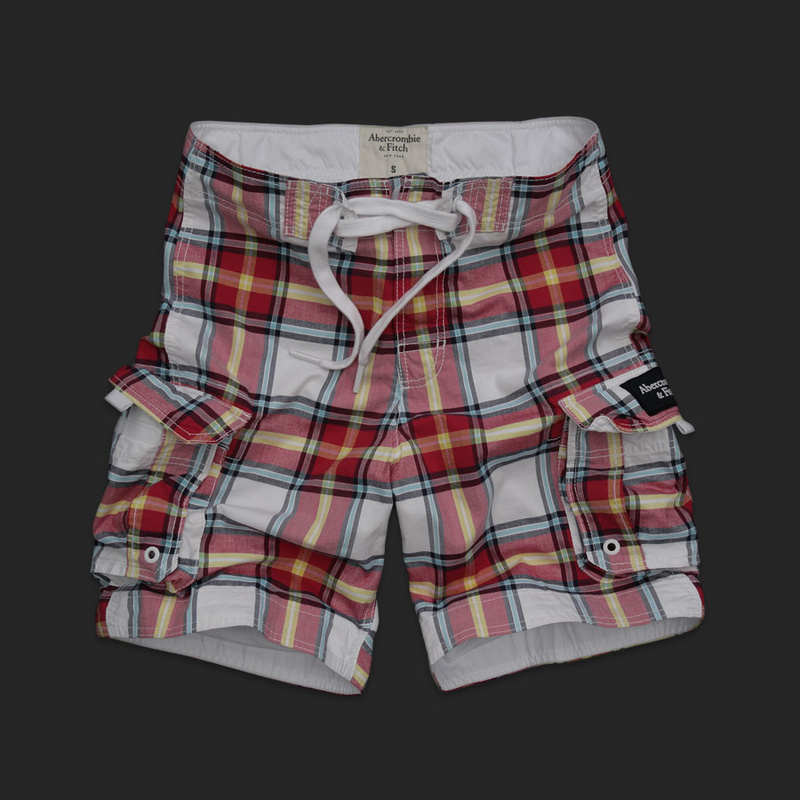 Abercrombie Fitch Hombres Nado Playa Cortos AF7677